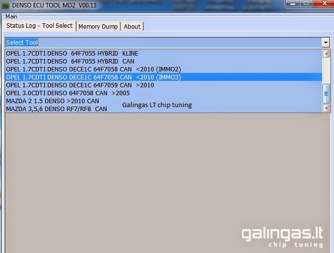 DSM tool Denso Siemens Marelli ECU programming via OBD