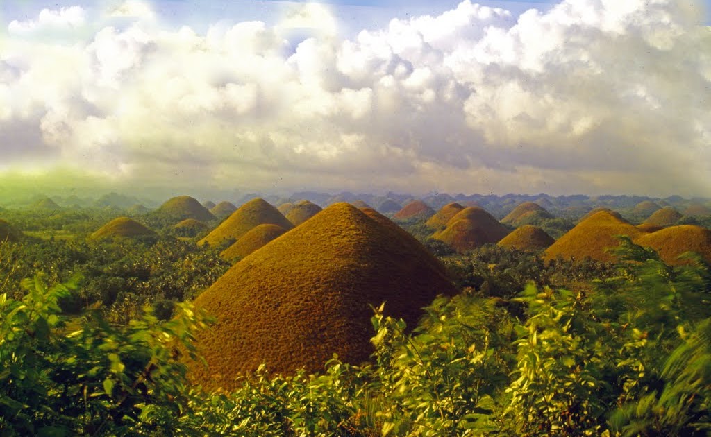 Philippines Tourist Spot Chocolate Hills National Monument