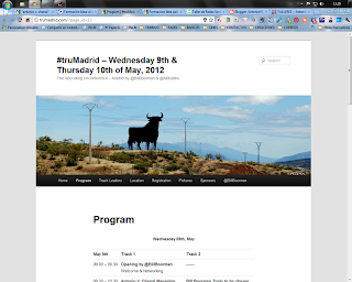 Enlace permanente al Programa de #truMadrid – Wednesday 9th & Thursday 10th of May, 2012