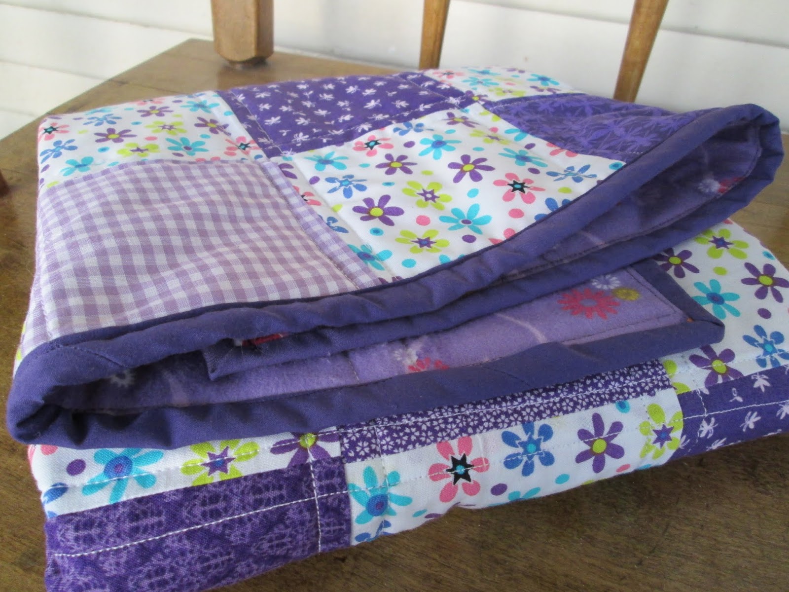 a baby doll quilt {April quilt 2}