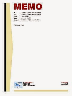 microsoft office memo template