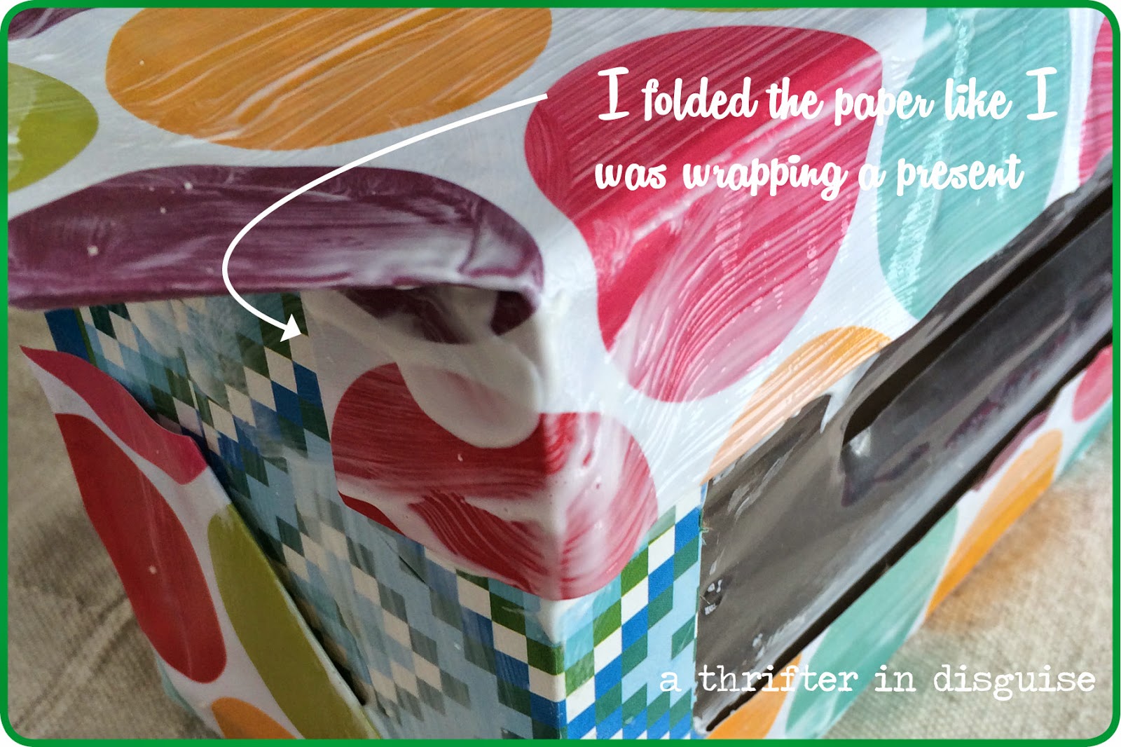 A Thrifter in Disguise Plastic Bag Storage from Upcycled Tissue Boxes