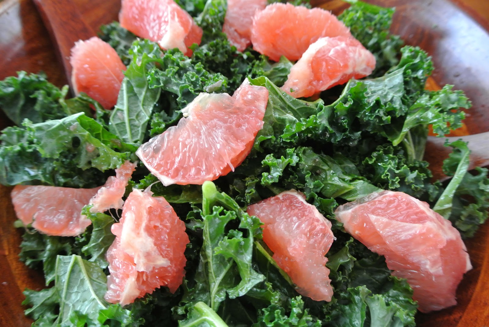 Increase Your Iron Absorption with this Kale and Grapefruit Salad