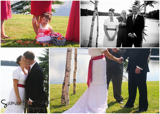 first kiss as husband and wife