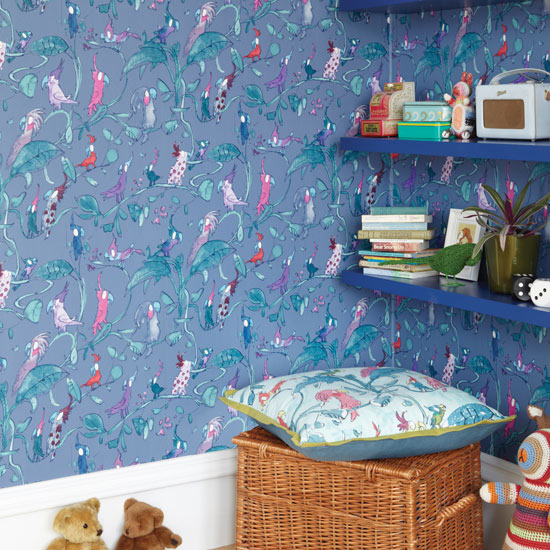 Quentin+blake+wallpaper+cockatoo