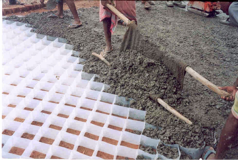 Filling roads. Technology of road construction Filling roads. Technology of road construction