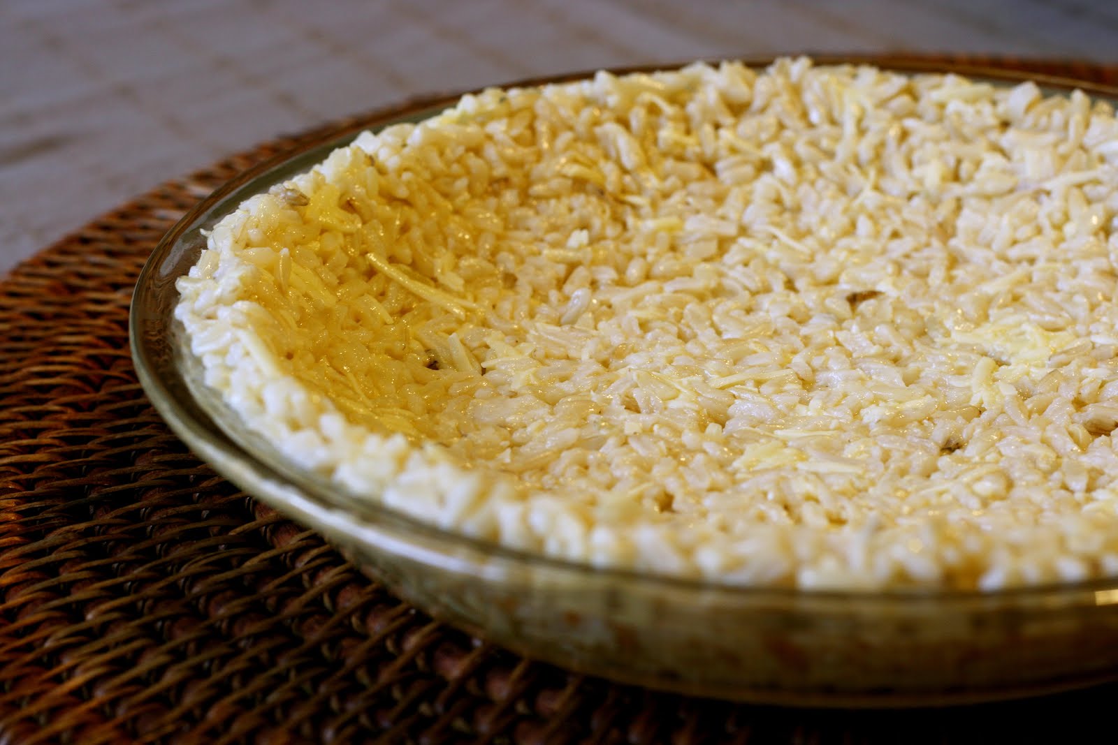 Vegetarian Inspiration Spinach, Leek & Feta Quiche with Brown Rice Crust