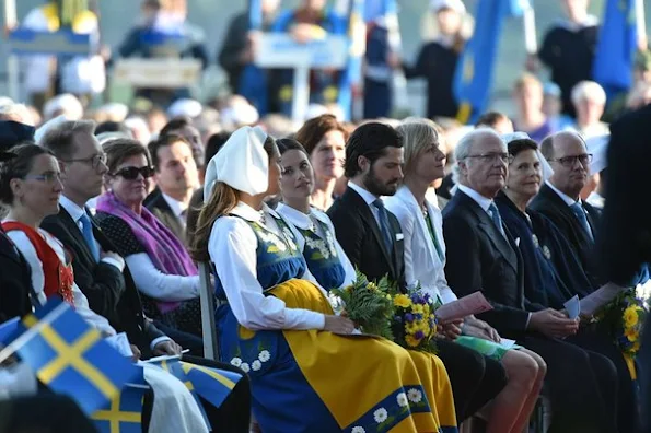 King Carl Gustaf and Queen Silvia of Sweden, Crown Princess Victoria and Prince Daniel, Prince Carl Philip and Sofia Hellqvist, Princess Madeleine 