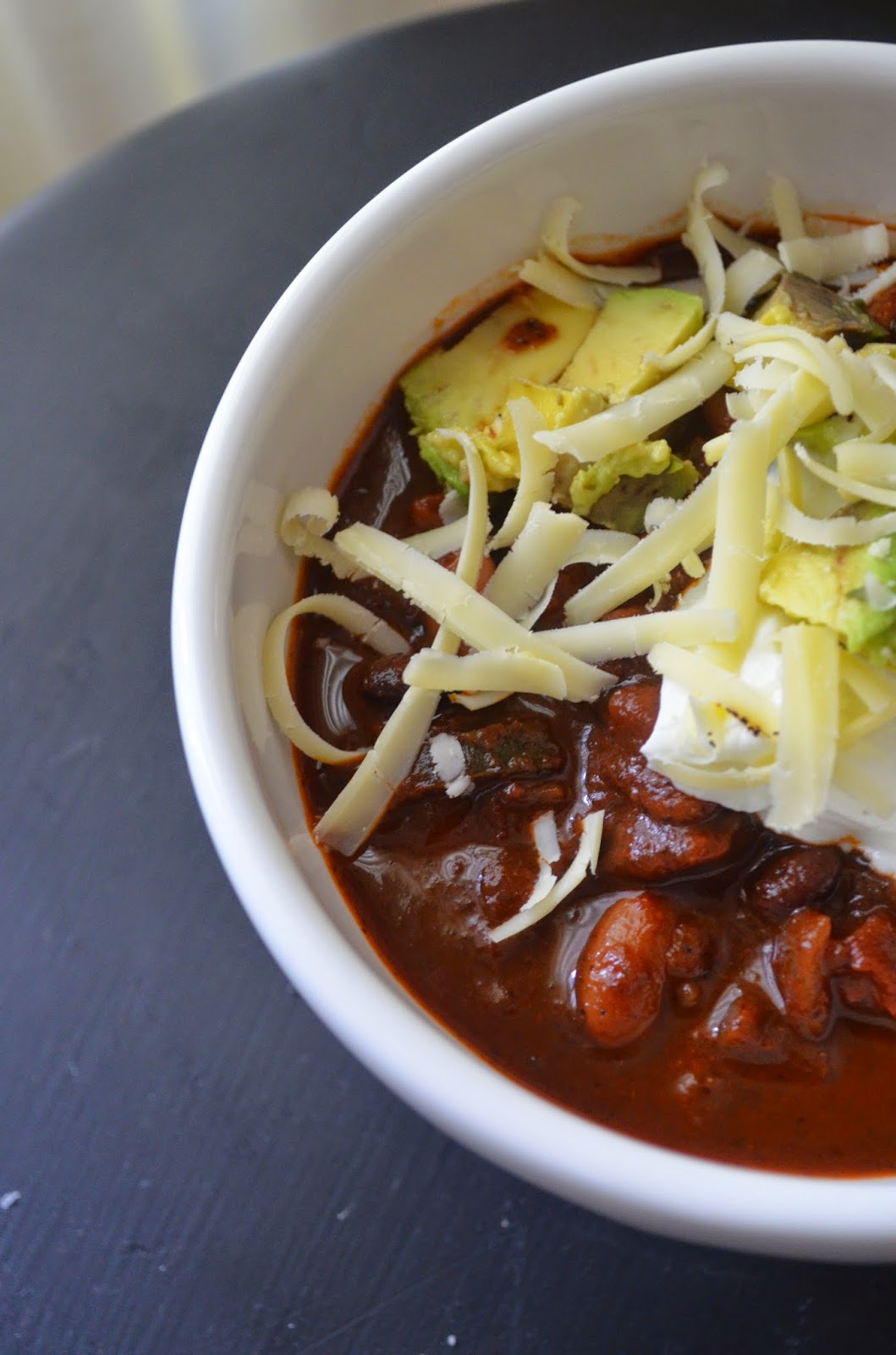 amour fou(d) vegetarian driedbean chili.