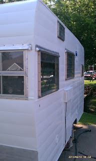 paint shasta 1964 trailer sc roof valspar coating coat