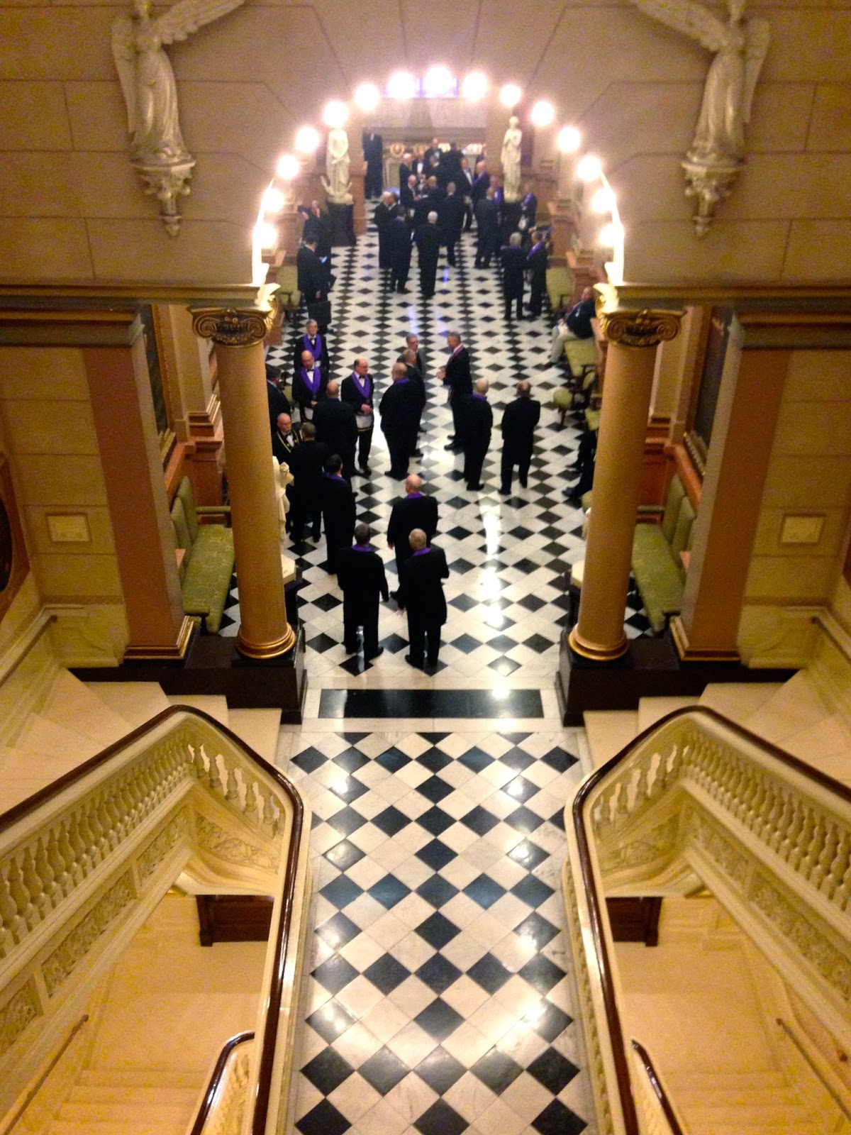 The Luminosity of Souls Upon the Checkered Pavement