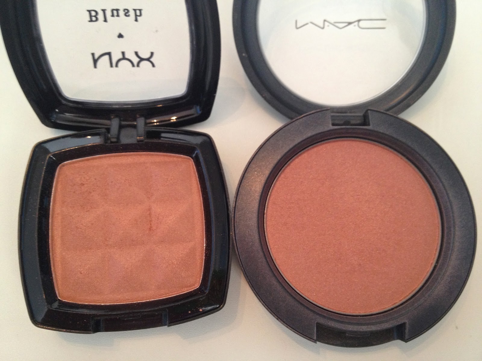 Kendall loves... Mac Sunbasque Dupe NYX Terra Cotta