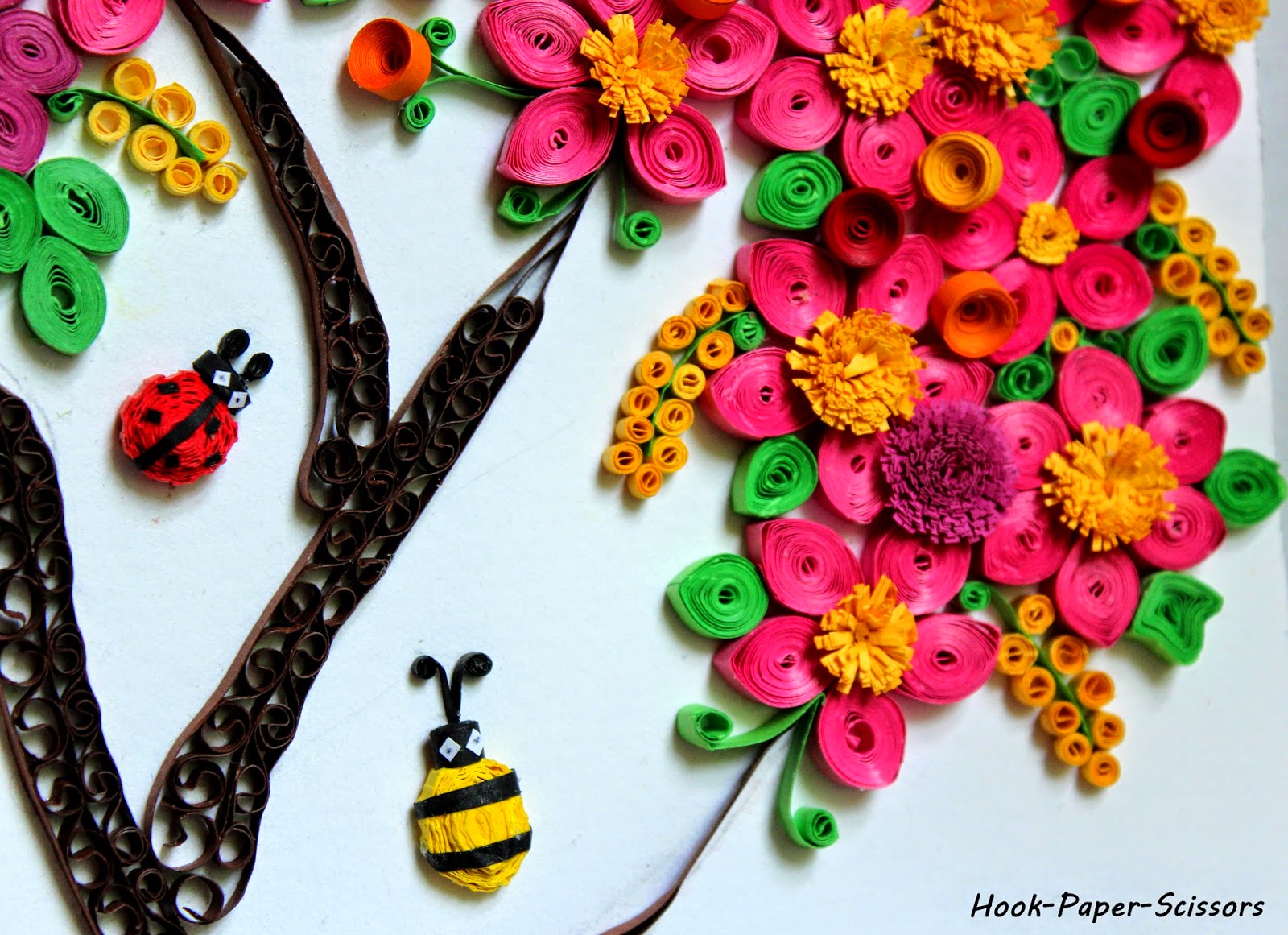 HookPaperScissors Quilled Wall Hanging