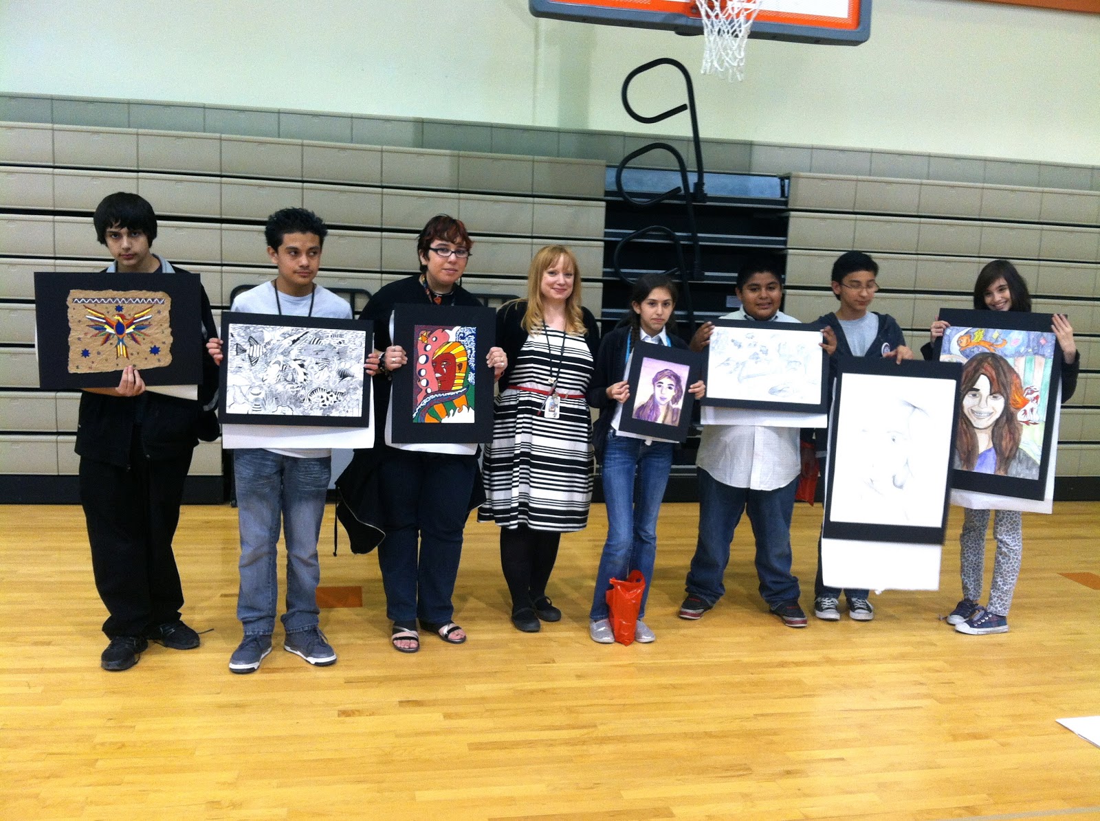 Jennie Tudor Gray Arts Educator Success at the Junior Visual Art