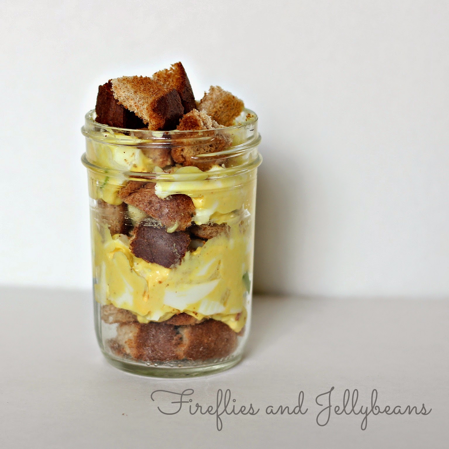 Crafts with Jars Egg Salad Sandwich in a Jar! (Recipe)
