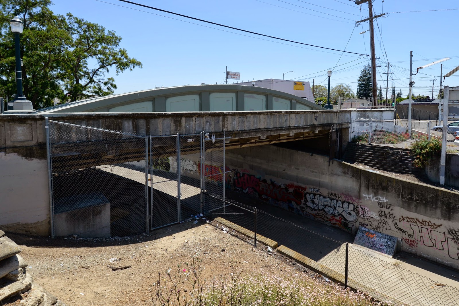 Bridge of the Week Alameda County, California Bridges Grove Way Bridge across San Lorenzo Creek