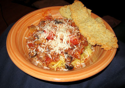 Spaghetti+Squash+Spaghetti 10 Unique Vegetable Recipes So I'm constantly looking for new ways to trick encourage my family to eat their veggies.