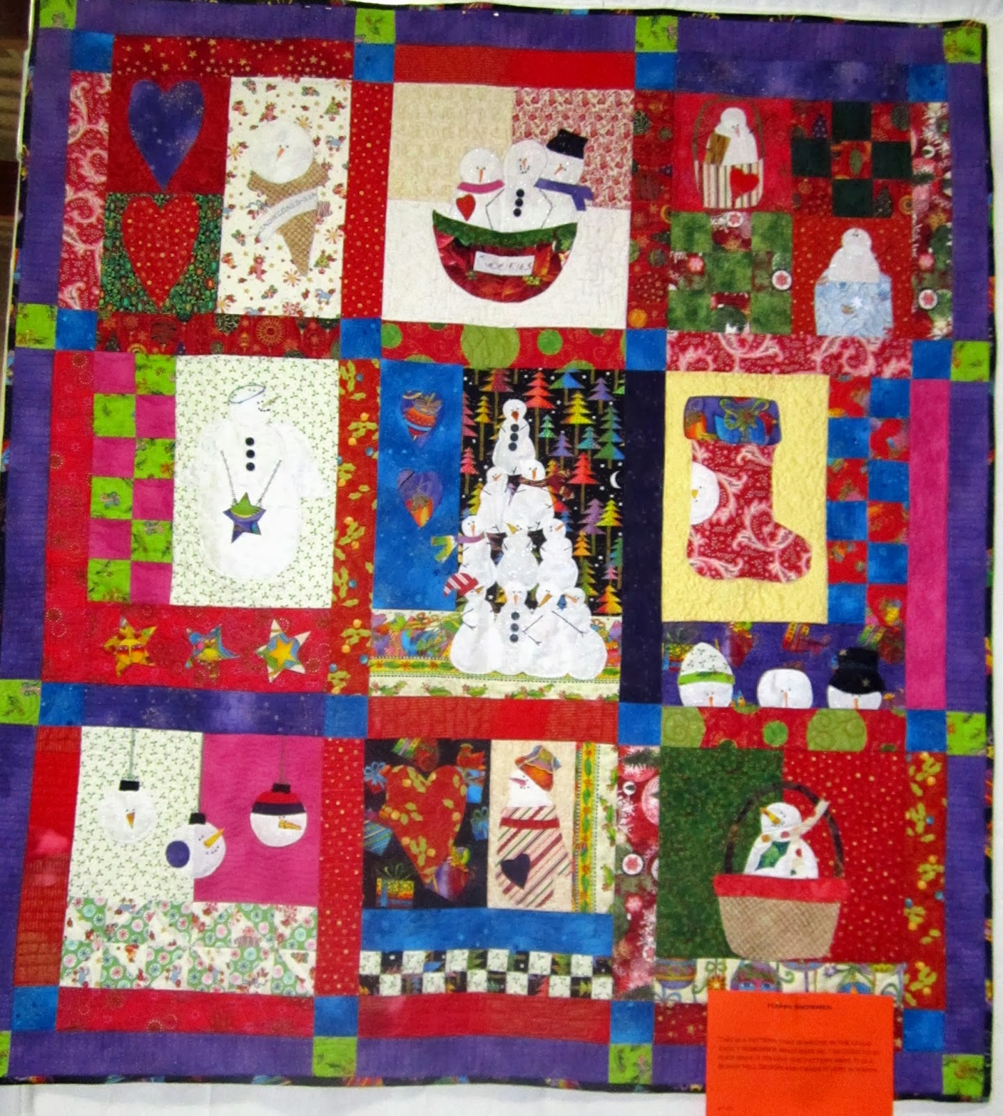 Calico Mermaid Kings River Quilt Guild Quilt Show