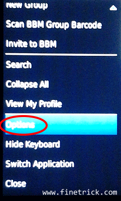 Bbm Menu