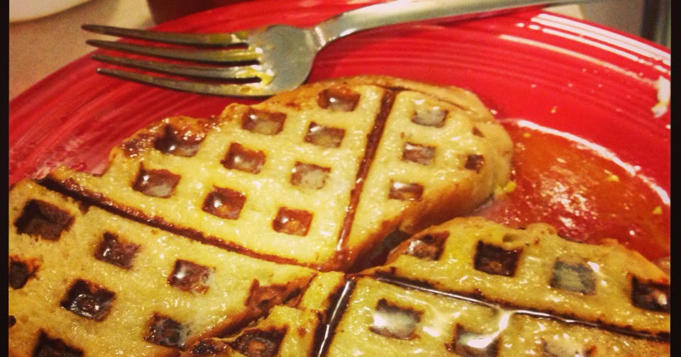 Knit Nat French Toast on the Waffle Iron