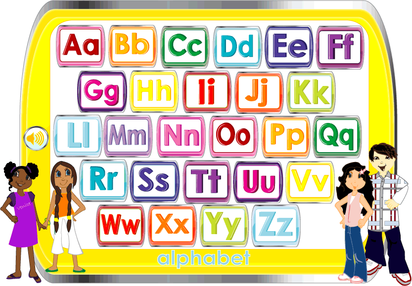 Say the alphabet