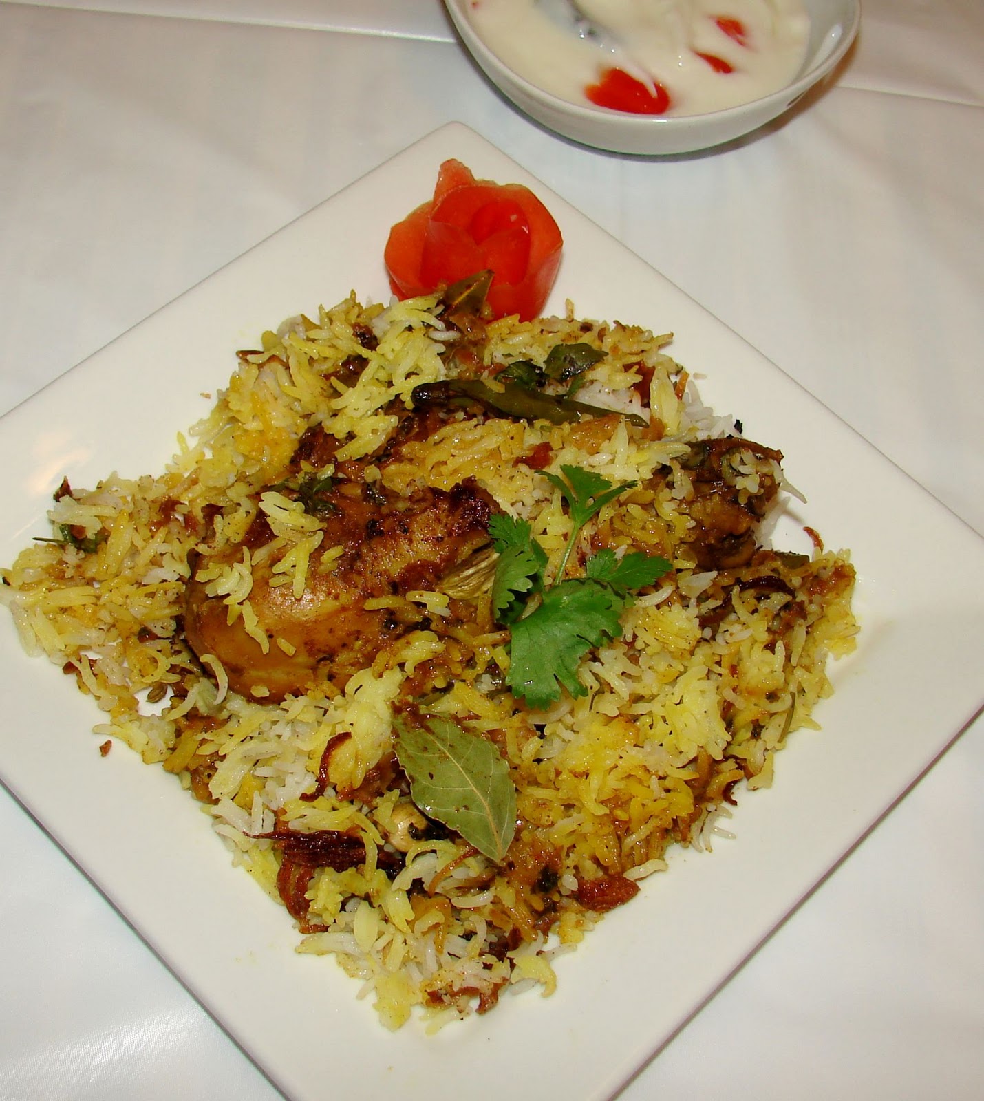 Hyderabadi Chicken Biryani