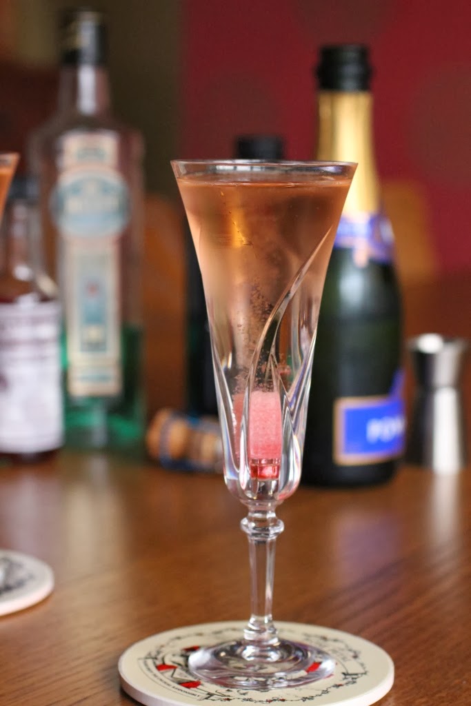 Un peu gay dans les coings... Cocktail 'Oscar Wilde' au gin et au