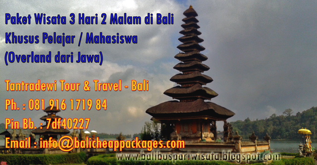Sewa Bus Pariwisata di Bali Paket Bali 3 Hari 2 Malam