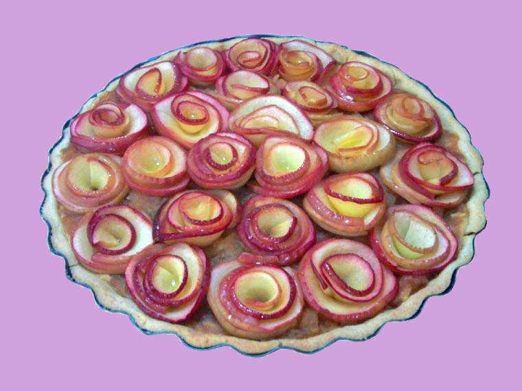 Tarta Bouquet de manzana