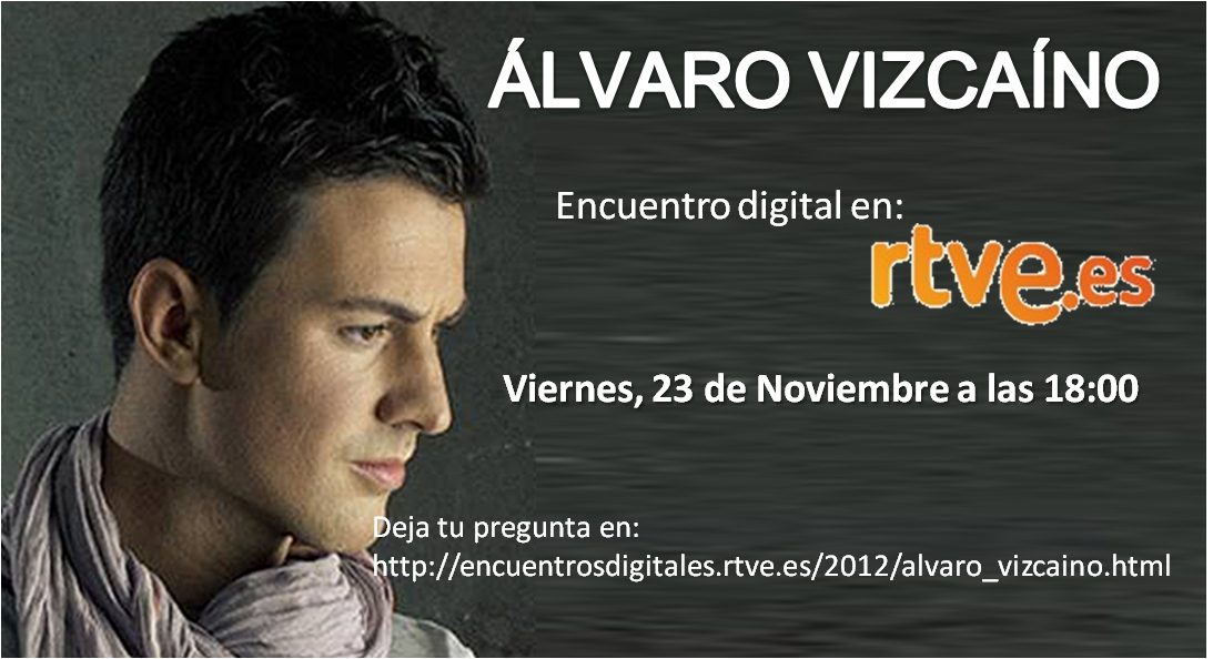 Encuentro digital con Álvaro Vizcaíno en RTVE.es Encuentro+digital