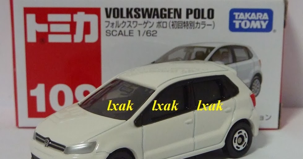 New Takara Tomy TOMICA No.109 Volkswagen Polo Red Japan