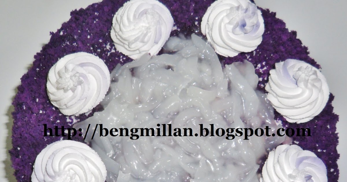 . UBE MACAPUNO CAKE