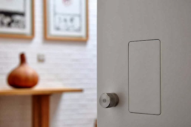 minimalist kitchen door handles