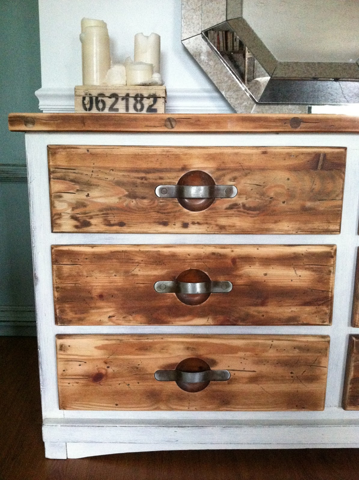 Chelsea's Garage Unfinished refinished dresser