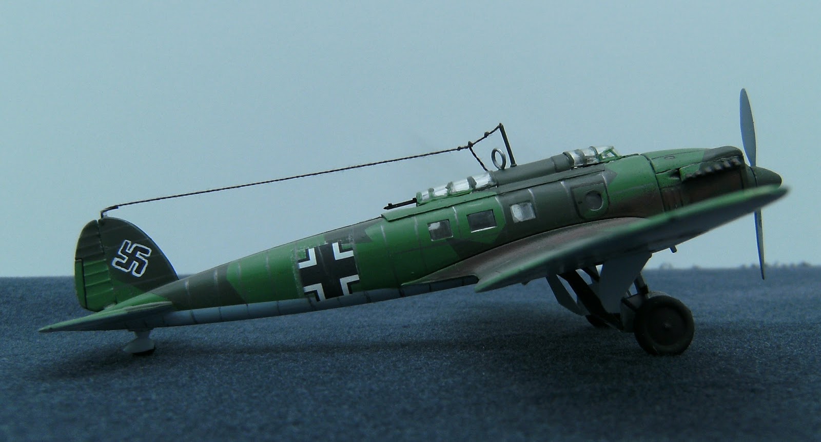 HappyscaleModellbau Heinkel He 70 F2 Matchbox 1/72