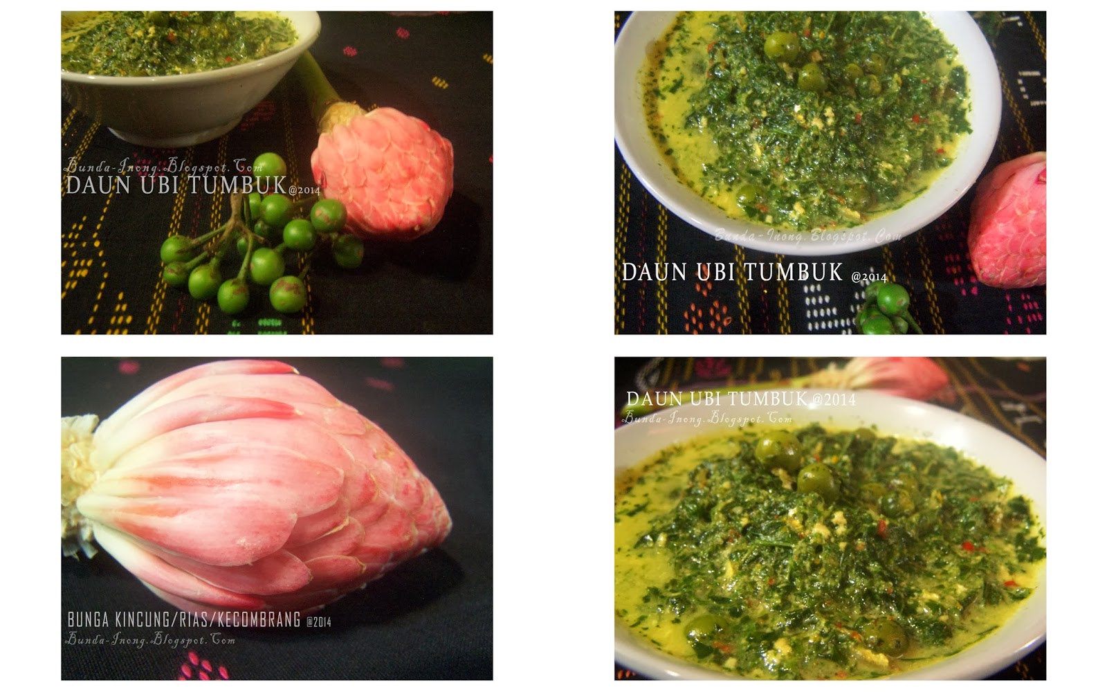 DAPUR BUNDA INONG DAUN UBI TUMBUK