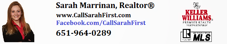 Sarah Marrinan, MN Realtor, Call Sarah First
