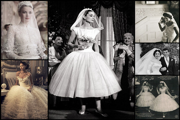 50s themed wedding dresses