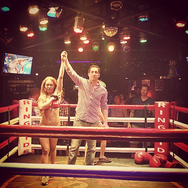 Ringside Bar Midget Boxing Manila Jakarta100bars Nightlife