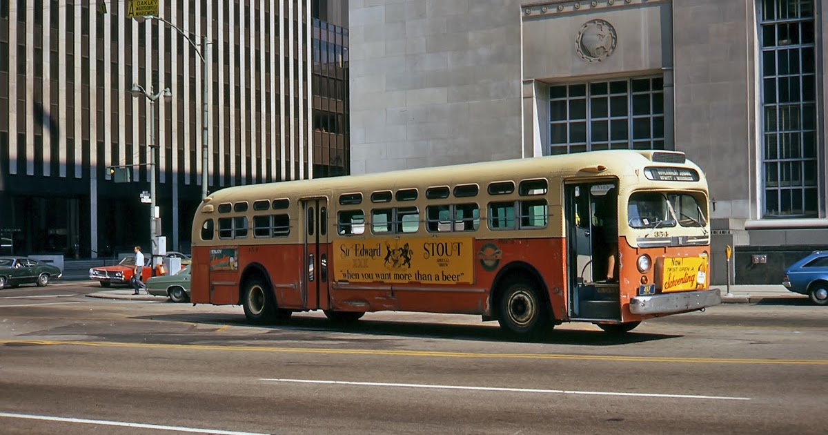 Eddie's Rail Fan Page Cincinnati Transit General Motors "Old Look