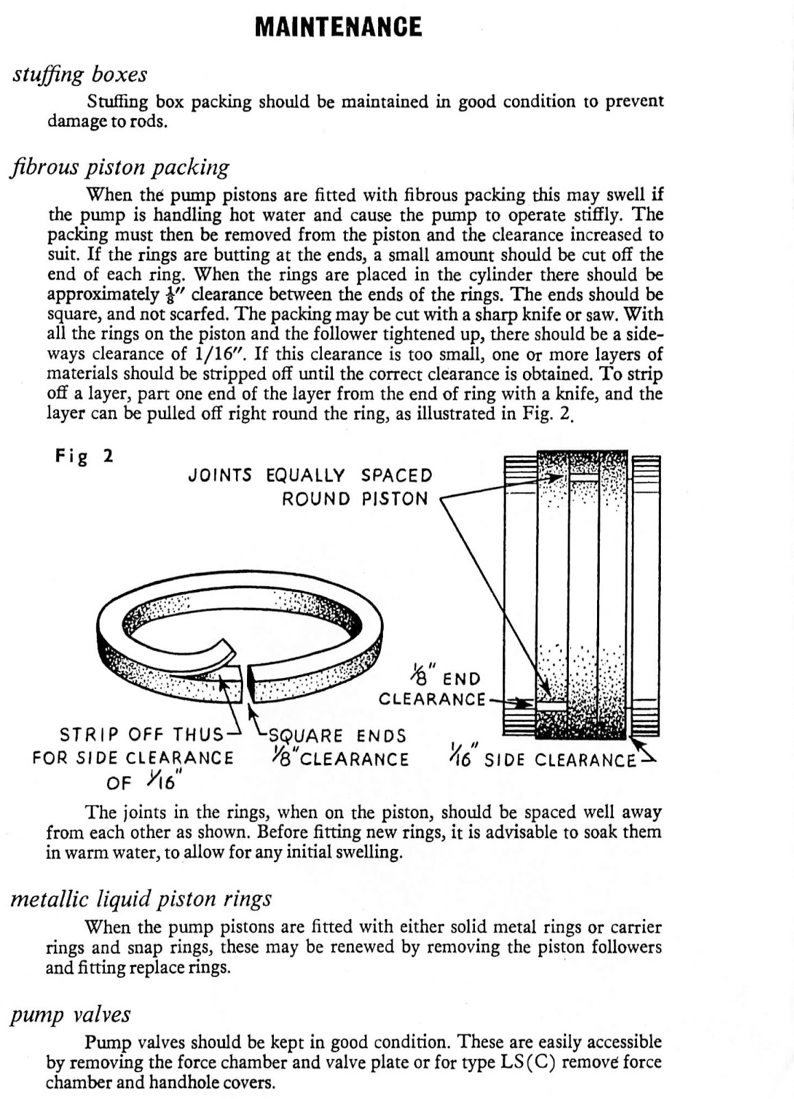 Sentinel Steam Loco 7109 WorthingtonSimpson Boiler Feed Pump User Manual