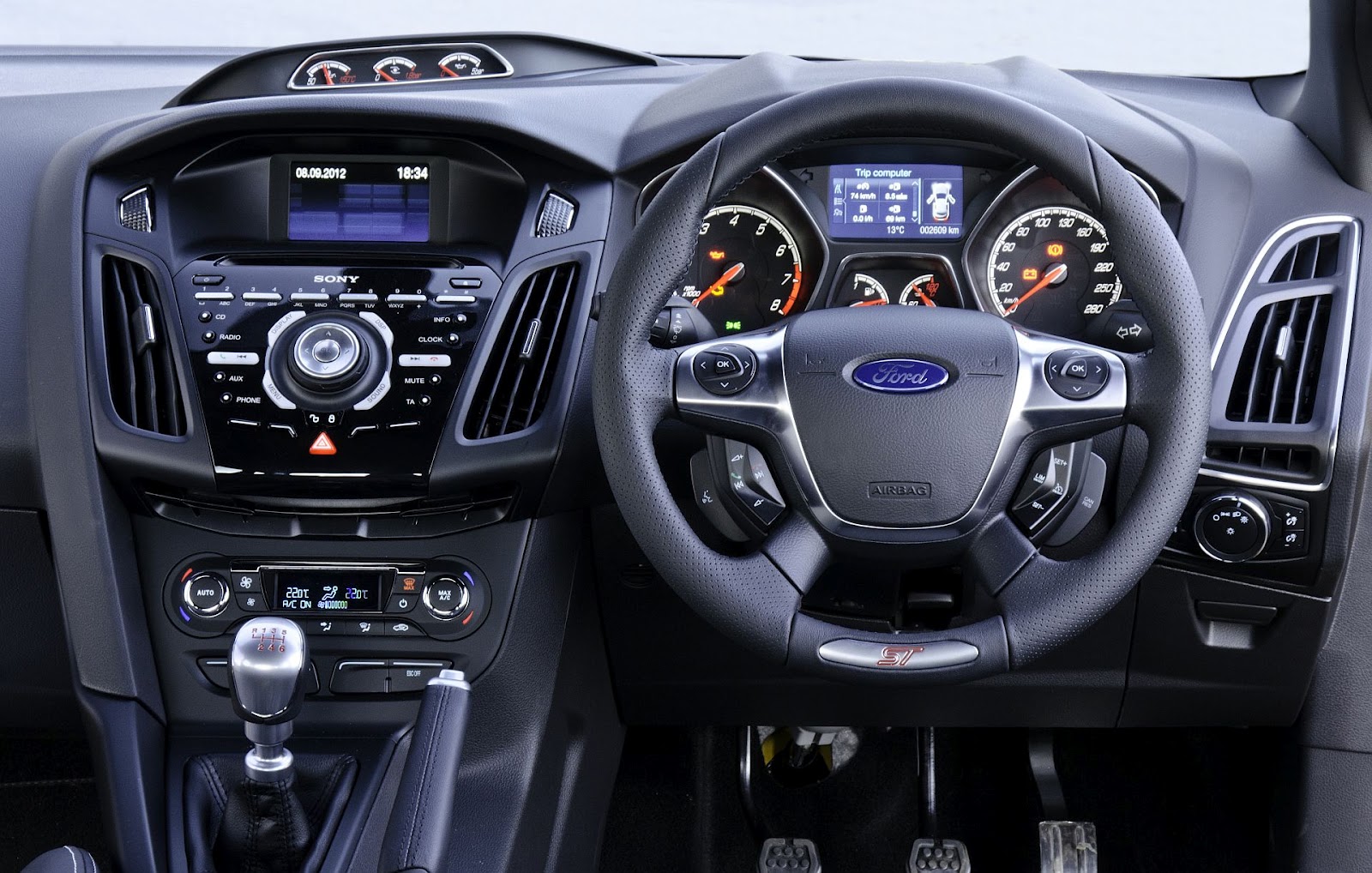 Gauge Car 2013 Ford Focus St
