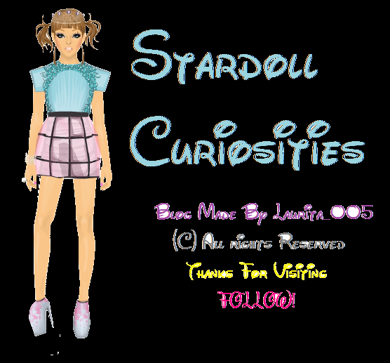 Stardoll's Curiosities Blog.