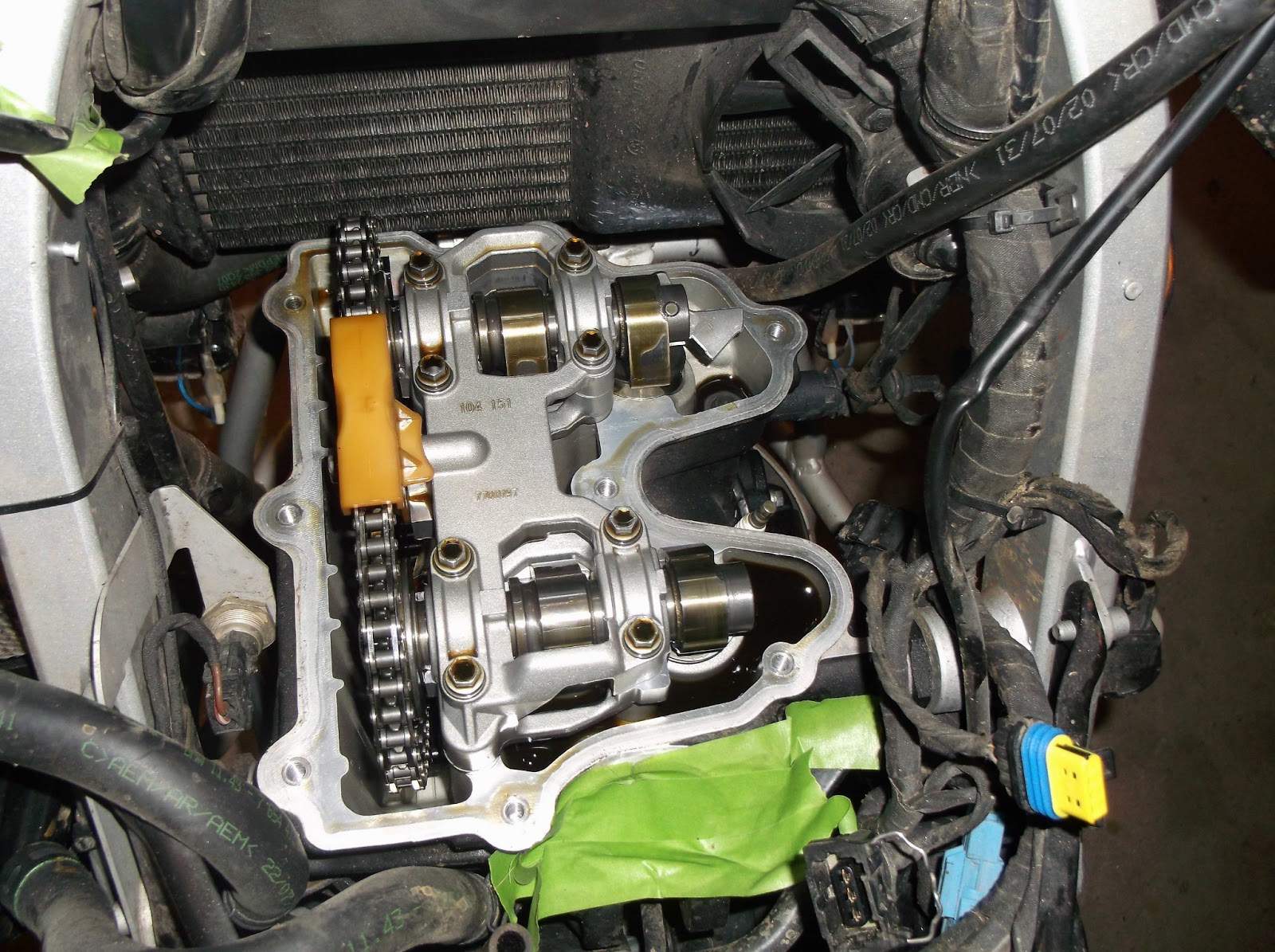 BMW 650 GS single valve check (step by step) Adventure Rider