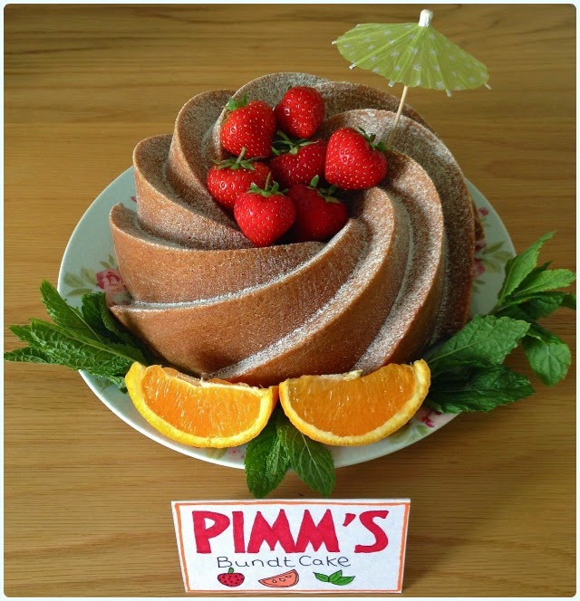 Pimms Bundt Cake