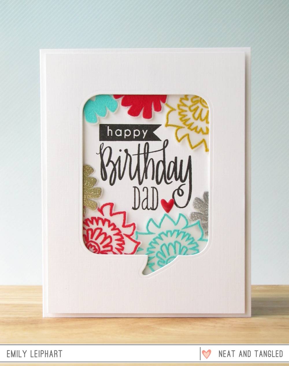 Happy birthday to dad card image