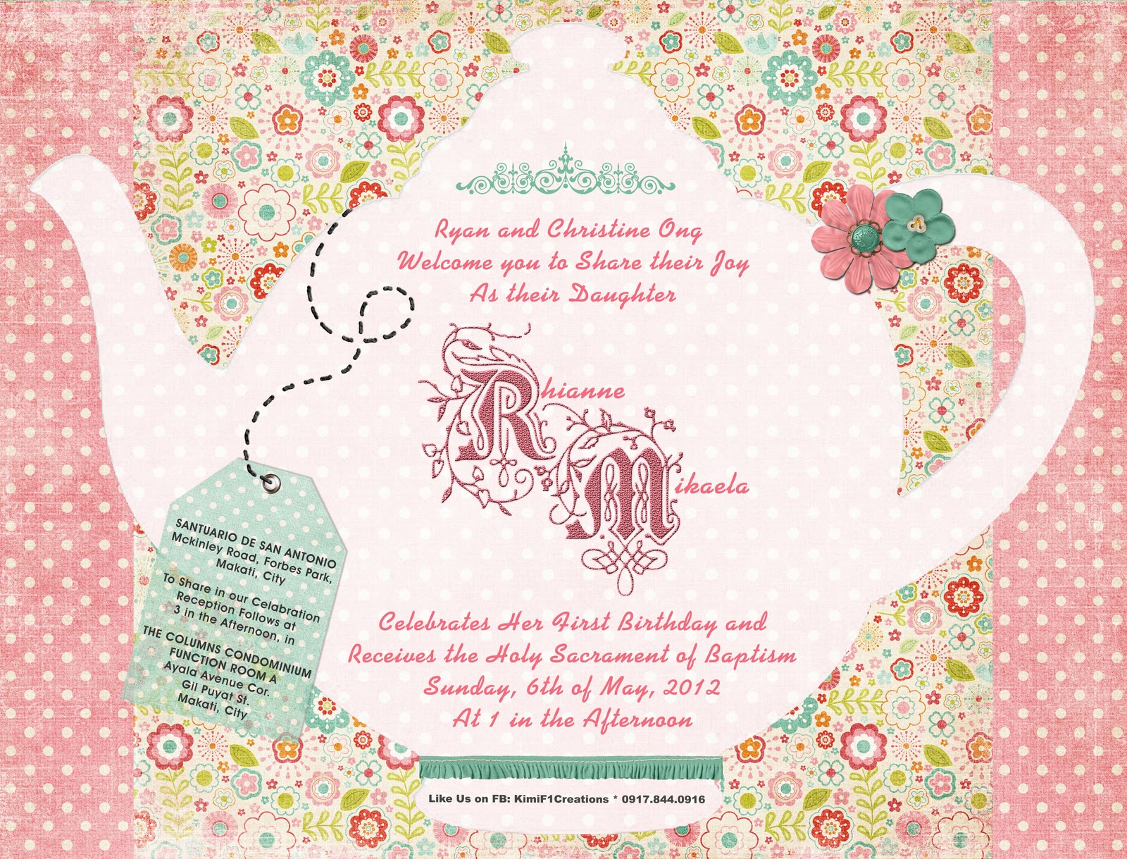 Free Girls Party Invitations Templates