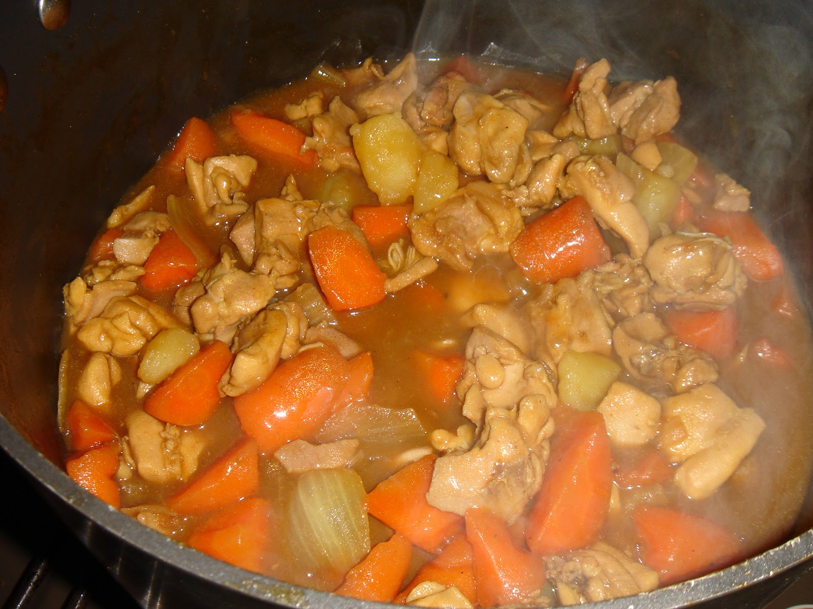 Homemade Japanese curry rice