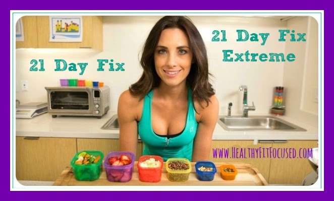 Which Fix For You?, 21 Day Fix, 21 Day Fix Extreme, www.HealthyFitFocused.com 