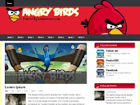 5 Template Angry Bird Blog terbaru 2013